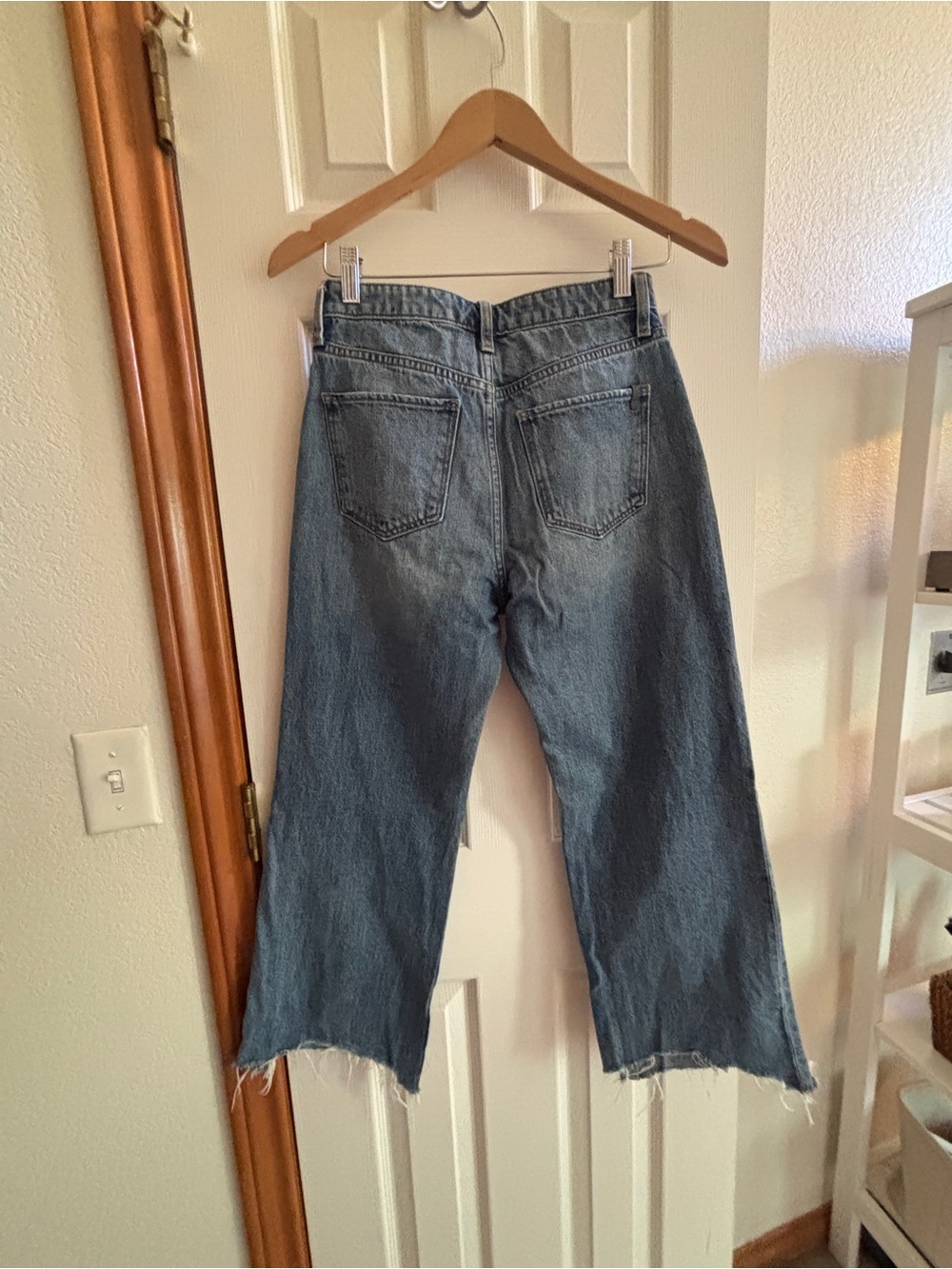 Joe's Jeans Light Blue Wide Leg High-Rise Jeans - Picture 5 of 6